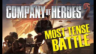 MOST TENSE BATTLE! - Company of Heroes 2 Multiplayer