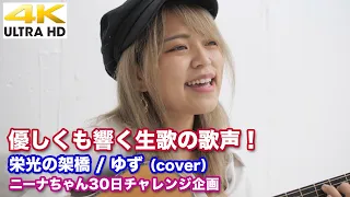 【4K】優しくも響く生歌の歌声！　栄光の架橋 / ゆず（cover）【ニーナちゃん30日チャレンジ企画】