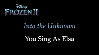 Frozen 2 - Into the Unknown - Karaoke with Siren Voice