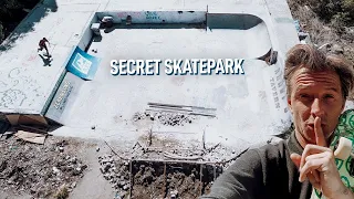 SECRET DIY Skatepark in Woods