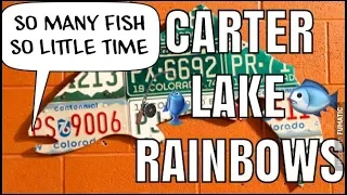 Colorado Rainbow Trout Fishing - Carter Lake - Loveland