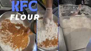 How to make KFC flour| how to make kfc chicken flour recipe | how to make albaik chicken marination
