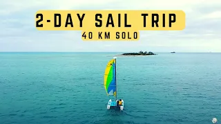 Solo Sailing Adventure Gone Wrong: Capsizing in the Ocean and Unexpected Rescue!