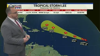 TROPICS: Tropical Storm Lee forms in the Atlantic