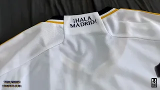 Unbox Real Madrid home kit 2023/24