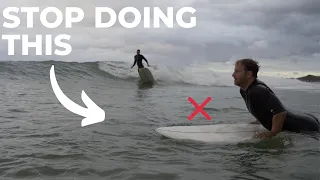 Stop snaking, getting in the way or dropping in | Surf Etiquette Lesson