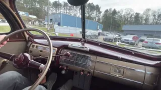 1940 Ford Deluxe Driving Video