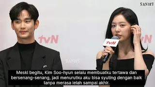 Queen of Tears "Presscon", Kim Soo Hyun & Kim Ji Won [Sub Indo]