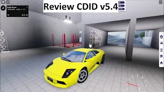 Review Update CDID v5.4 | Roblox Car Driving Indonesia