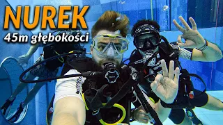 PRACA NURKA - jak przygotować się do wejścia pod wodę? *najgłębszy basen w Europie! | DO ROBOTY