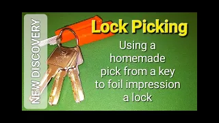 (349) Lock Picking - My New Discovery