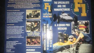 The Saga of F1 Vol 3 The Specialists and the Manufacturers