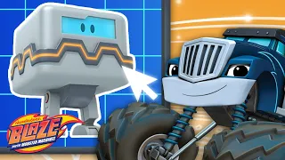 Crusher Builds A Robot! Games For Kids | Blaze and the Monster Machines
