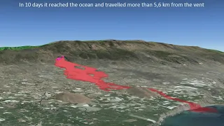 Mapping the La Palma volcano eruption