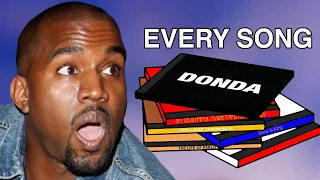 I Ranked EVERY Kanye Song (Donda Update)