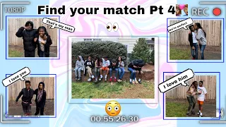FIND YOUR MATCH PART 4👩🏽‍❤️‍👨🏽👀🥰 5 GIRLS AND 5 BOYS