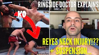 Dominick Reyes KNOCKED OUT, FALLS ON NECK vs Jiri Prochazka. Concern for Neck injury +His SUSPENSION