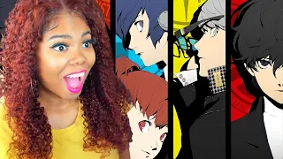 JRPG Fan Reacts to EVERY Persona Opening For The FIRST Time!