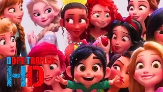 WRECK IT RALPH 2 Official Trailer 3 2018 Ralph Breaks The Internet DopeClips