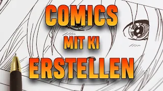 KOSTENLOS Comics erstellen mit KI🤩ComicAI Tutrorial Deutsch