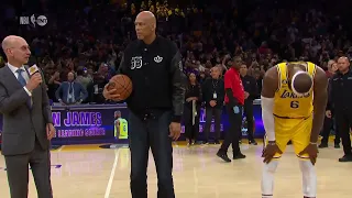 Adam Silver & Kareem Honor LeBron James Historic NBA Milestone #ScoringKing