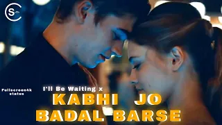 I Will Be Waiting  × Kabhi Jo Badal Barse 🌦 | Hardin And Tessa Love WhatsApp Status 🖤 #shorts