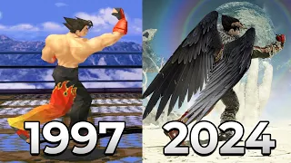 Evolution of Jin's Laser Scraper & Crouching Uppercut Combo (Tekken 3-8)