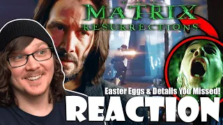 MATRIX RESURRECTIONS TRAILER BREAKDOWN! Easter Eggs & Details You Missed! Reaction!