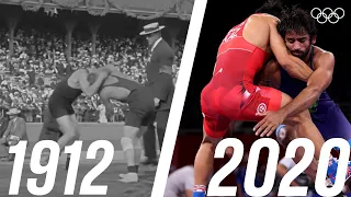 Wrestling - 1912 🆚 2020 | Then and Now