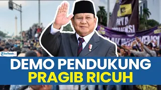 🔴Aksi Demo Pendukung Prabowo-Gibran, Dari Tak Tahu Isi Tuntutan, Adu Orasi hingga Berujung Ricuh