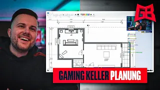 DER NEUE GAMING KELLER? 😱 GamerBrother ZEIGT BAUPLAN für den NEUEN GAMING KELLER 😍