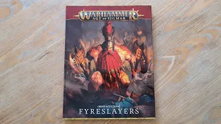 Battletome Fyreslayers Review - 3rd Edition Warhammer Age of Sigmar.