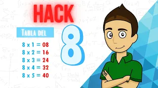 TRUCO TABLA DEL 8 / HACK TABLA DEL 8 Facilísimo!!