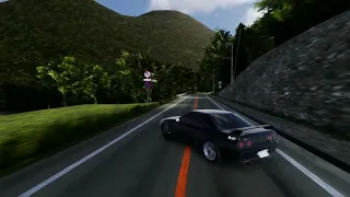 CRAZY GTR ALMOST LOST CONTROL IN NANAMAGARI