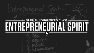 Micro Class: Purpose + Entrepreneurial Spirit