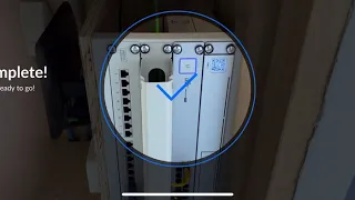 Unifi Network app with Augmented Reality does not work well with vertical installed devices. :(
