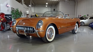 1955 Chevrolet Corvette Roadster in Copper Paint & V8 Engine Sound - My Car Story with Lou Costabile
