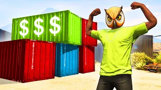 ВЫБИЛ КОНТЕЙНЕР С ДЖЕКПОТОМ! - БИТВА ЗА КОНТЕЙНЕРЫ В GTA 5 ONLINE