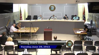 Zoning Board of Appeals 6-28-22