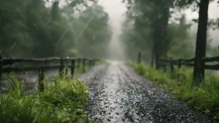 Gentle Rain Falls on a Serene Path: Unlocking the Perfect Solution to Overcoming Insomnia Issues