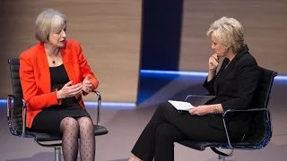 Theresa May chats about Margaret Thatcher