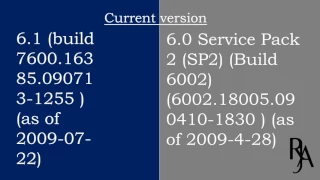 DIFFERENCE BETWEEN WINDOWS 7 AND WINDOW VISTA