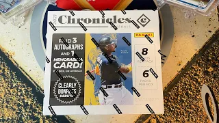 NICE! 2021 Chronicles Baseball Hobby Box!  ** 4 Hits! **
