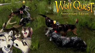 Wolf Pups, Pup Attacks, & Winter Dens in Lost River DLC WolfQuest 3 Anniversary Edition Episode #199