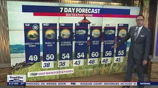 Temperatures to drop, showers will increase | FOX 13 Seattle