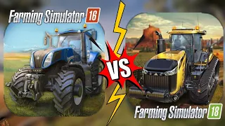 FS 16 Vs FS 18 | Timelapse | full gameplay | farming simulator 16 Vs farming simulator 18 |