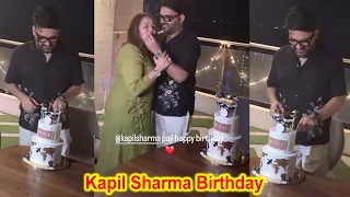 Kapil Sharma Grand Birthday Celebration with Wife Ginni and Friends
