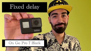 Fixed delay on Go Pro 7 Black when used as webcam