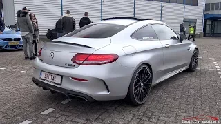 630HP Stage 2 Mercedes C63 S AMG Coupe w/ iPE Exhaust - LOUD Revs & Accelerations !