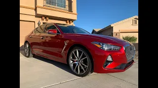 Genesis G70 3 3T Prestige Out for a quick drive